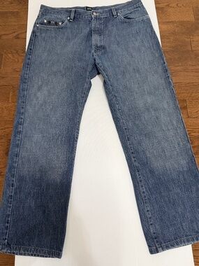 BOSS Hugo Boss "Texas" Straight Leg Jeans - Blue - W38 L36
